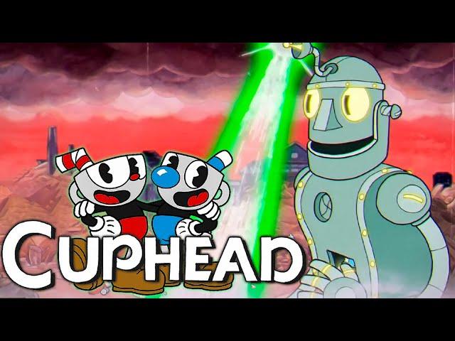 Робот доктора Каля босс Профессор - Cuphead