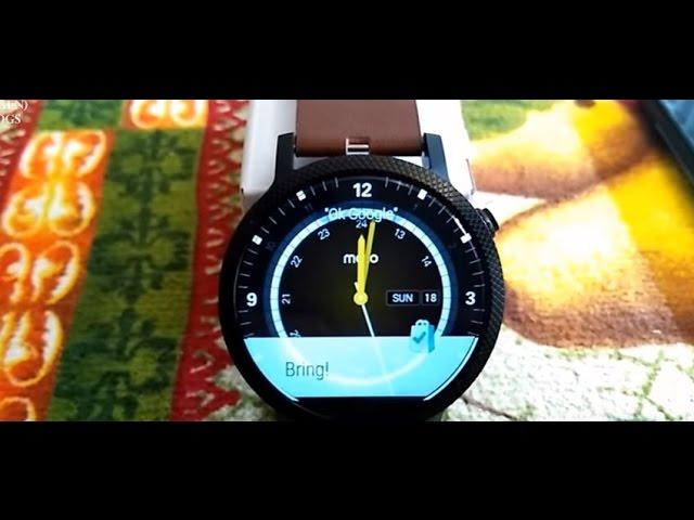 New Motorola Moto 360 2nd Gen - Full Review with All Stunning Apps