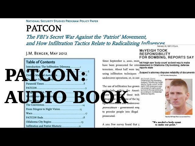 PATCON Audio Book : Essay On FBI Surveillance of Timothy McVeigh Read Aloud