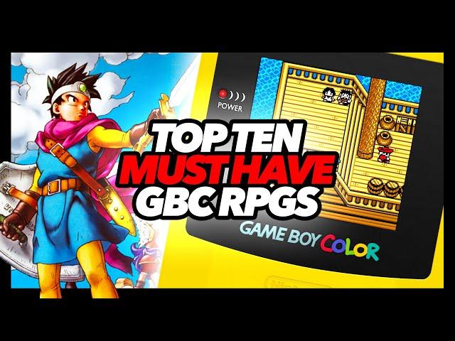 Top Ten Must Have GBC RPGs