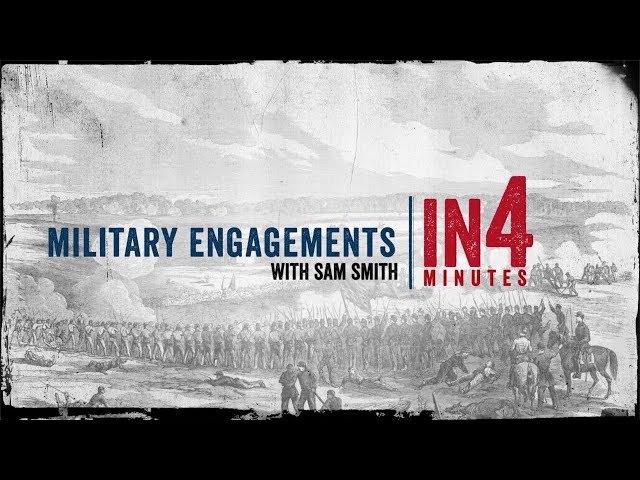 Military Engagements During the Civil War: The Civil War in Four Minutes