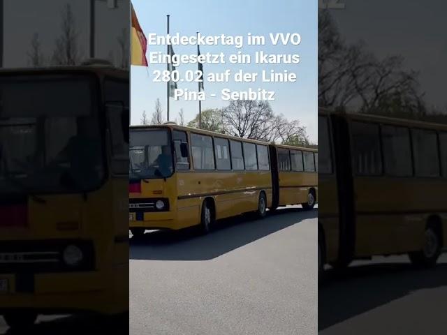 Entdeckertag im VVO mit Ikarus 280