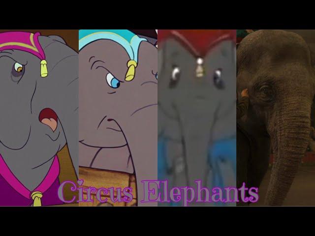 Circus Elephants (Dumbo) | Evolution In Movies & TV (1941 - 2019)