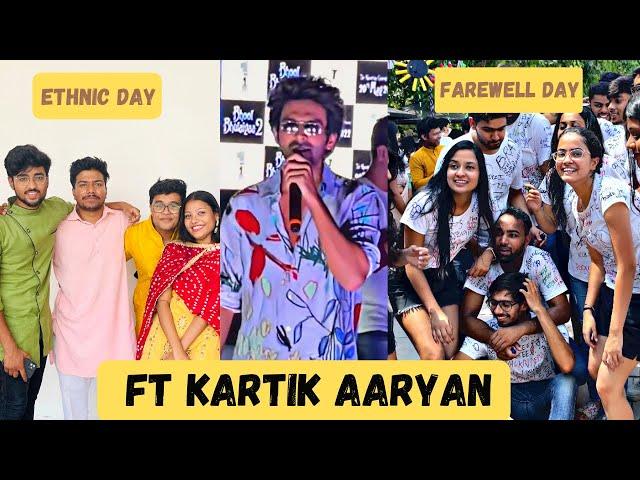 Ethnic Day || Farewell || Scribble Day At DTU FT Kartik Aaryan 