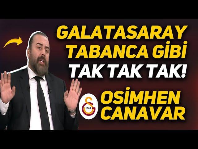 EMRE BOL'DAN GALATASARAY'A GÖRÜLMEMİŞ ÖVGÜLER, GALATASARAY TABANCA GİBİ...