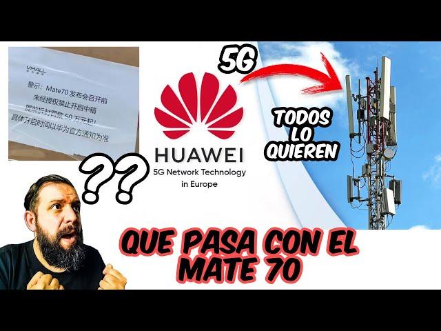  DIRECTO #136 DONDE ESTA el HUAWEI MATE 70 SERIES - El 5g lo quieren TODOS  DUDAS GOOGLE 