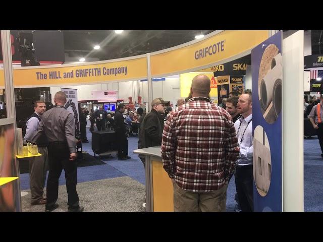 The 2018 Precast Show Booth of The Hill and Griffith Company