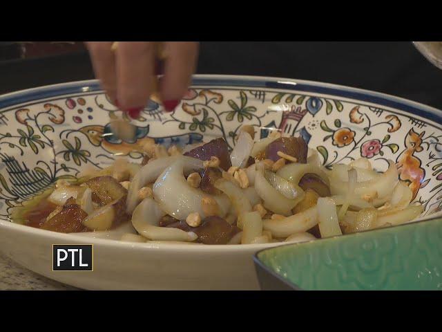 Cooking with Rania: Stir-fried Spicy Eggplant with Basil