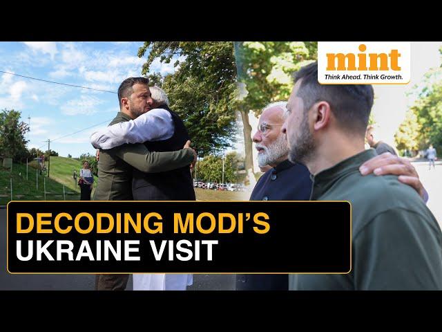 Decoding PM Modi's Visit to Ukraine to Meet President Volodymyr Zelenskyy