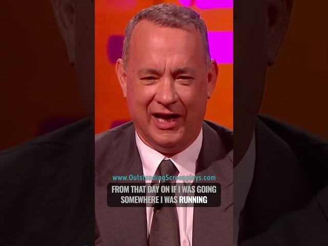 Tom Hanks recreates Forrest Gump scene