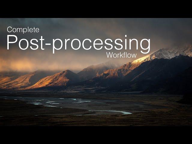 Landscape Photography Editing - Complete Post-Processing Workflow