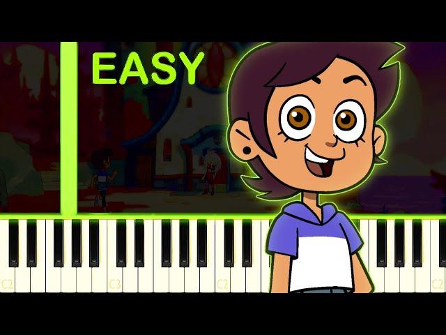 Ending Credits Theme | The Owl House - EASY Piano Tutorial