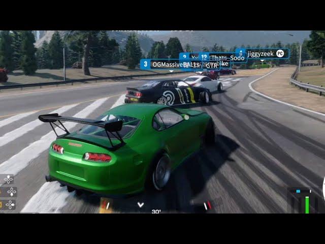 CarX Drift Racing Online PS4 - 7 Man Tandems w/ BEST Wanderer L30 Ultimate Drift Setup (MK4 Supra)