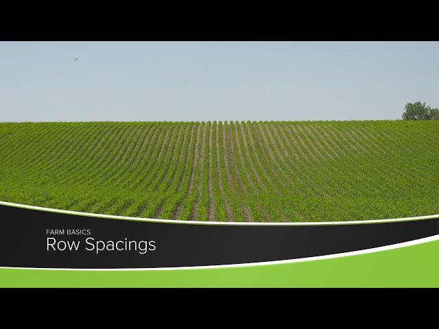 Row Spacings