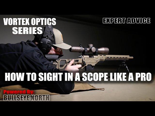 How to Professionally SIGHT IN A SCOPE with Vortex Optics