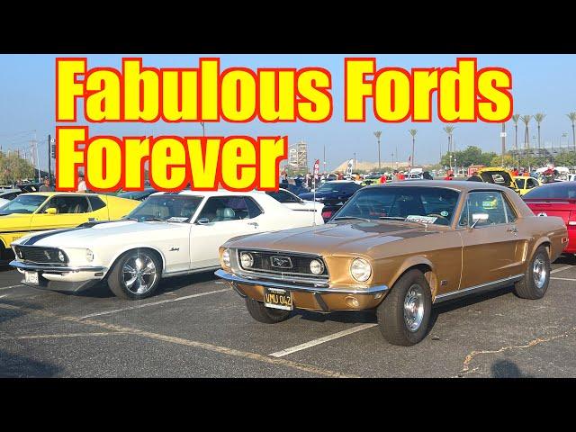 Fabulous Fords Forever 2024 - Car Show At Irwindale Speedway