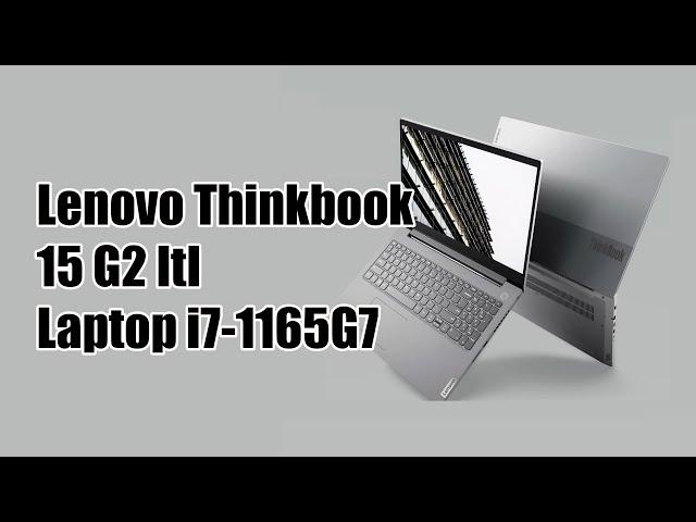 Lenovo Thinkbook 15 G2 Itl Laptop, замена термопасты, чистка портов. replacing thermal paste