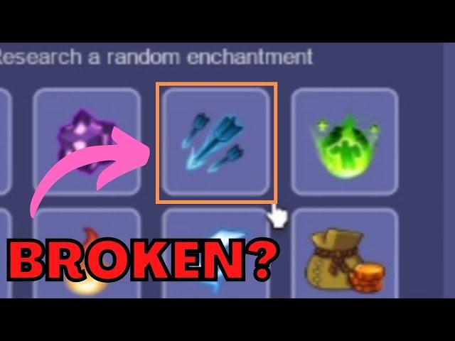 NEW VOLLEY ENCHANT IS BROKEN??! 