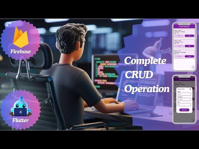 Part 1 - Complete Firebase CRUD Application with Flutter | Full Tutorial for Beginners.