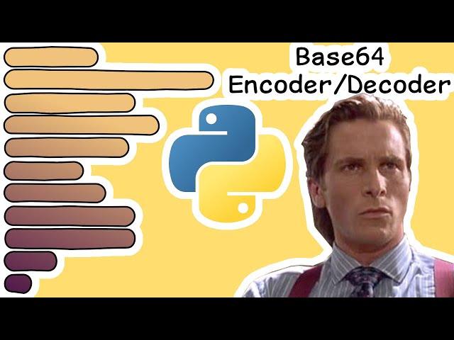 Base64 Encoder & Decoder in 37 Lines of Python | The BASED Encoding??!