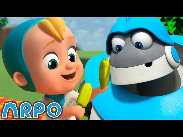 Pick Up Your Litter, Baby Daniel! | 2 HOURS OF ARPO! | Funny Robot Cartoons for Kids!