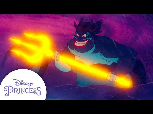 Ursula Becoming a Sea Goddess | The Little Mermaid | Disney Princess