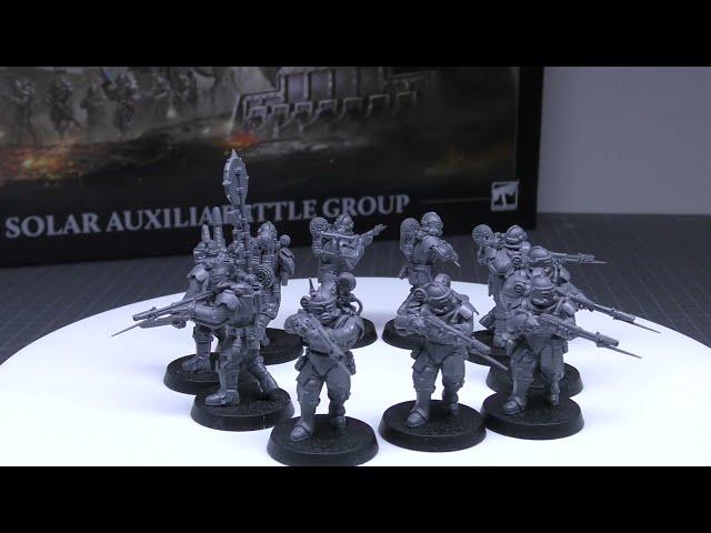 Solar Auxilia Lasrifle Section - Review (HH)