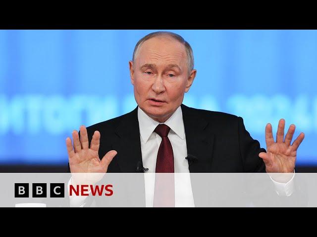 Vladimir Putin says ‘victory is nearer’ in Ukraine | BBC News