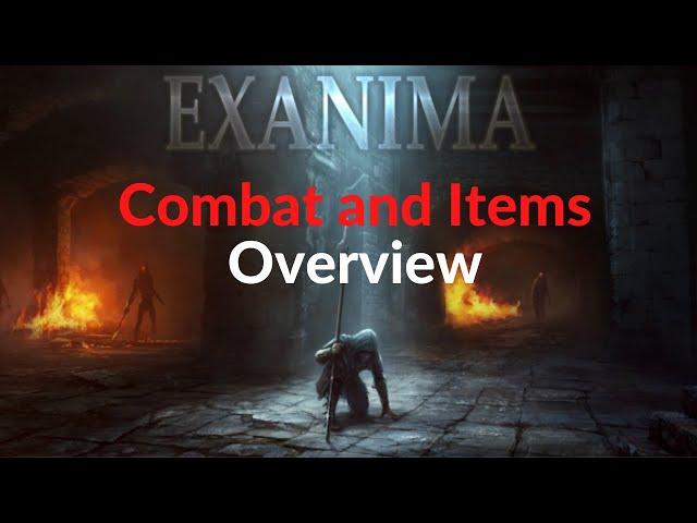 Exanima Combat and Items Overview 2021