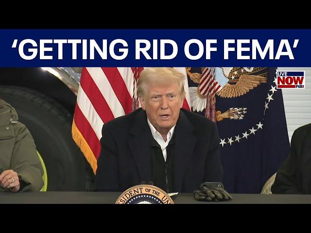 Trump criticizes FEMA during North Carolina Helene tour