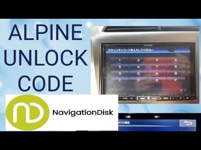 Alpine radio unlock online - VIE-x008, X009,X007 etc. | reach us via whatsapp +614303-86787