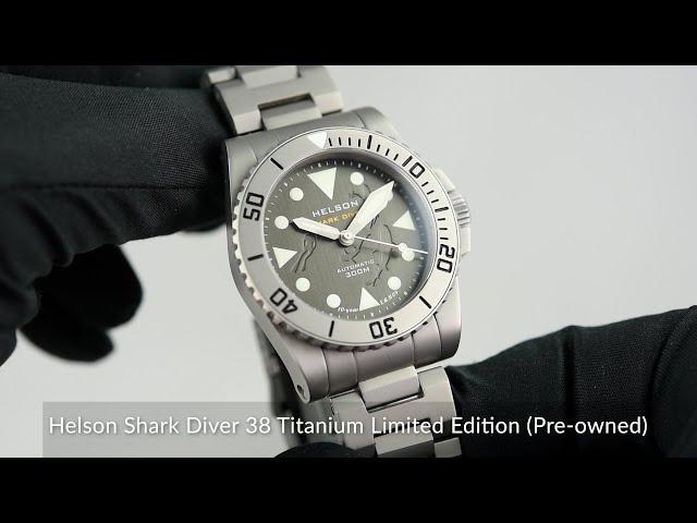 Helson Shark Diver 38 Titanium Limited Edition (Pre-owned)