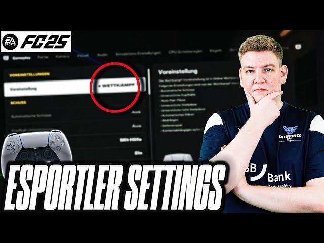 BESSER SPIELEN MIT eSPORTLER SETTINGS für Controller, Kamera & Gameplay in EA FC 25! - SAKULOFFICIAL