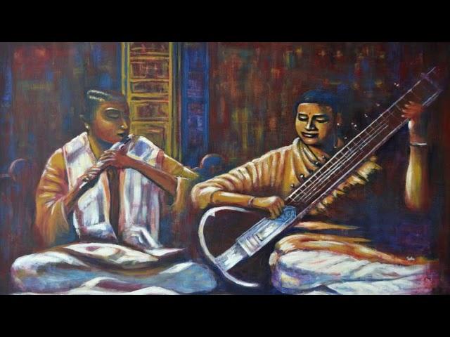 3 HOURS of HEALING RAGAS - Basuri and Sitar - Gokul leela Saga - Hindustani Classical by Kranty&Keys