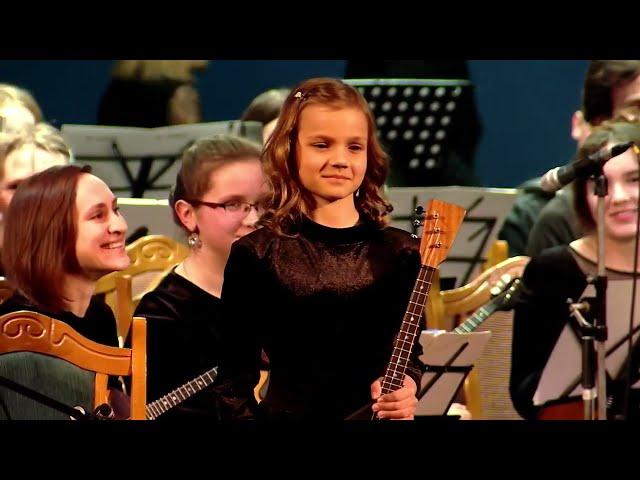 "La Paloma" S.Iradier-A.Tsygankov. Anastasia Tyurina balalaika 10 y.o.