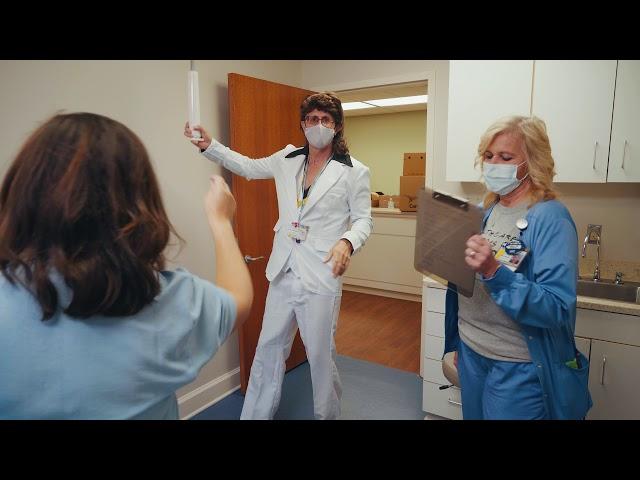 Stayin' Alive: A COVID-19 Vaccine Parody