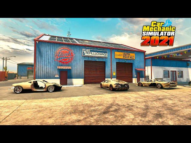 Restoration of all SUPERcars that were found in Car Mechanic Simulator 2021