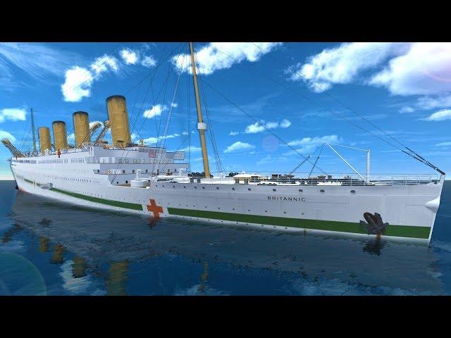 Britannic Sinking Ship Simulator! - Britannic Gameplay