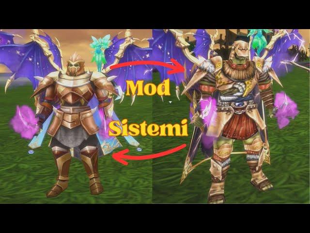 Mod Sistemi ile Knight unity Görselleri Geri Geldi Nowa Online World [MOBILE]