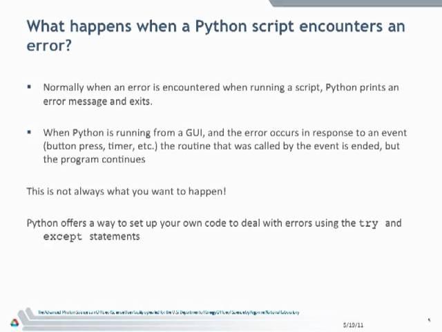 Learning Python - Advanced part 2