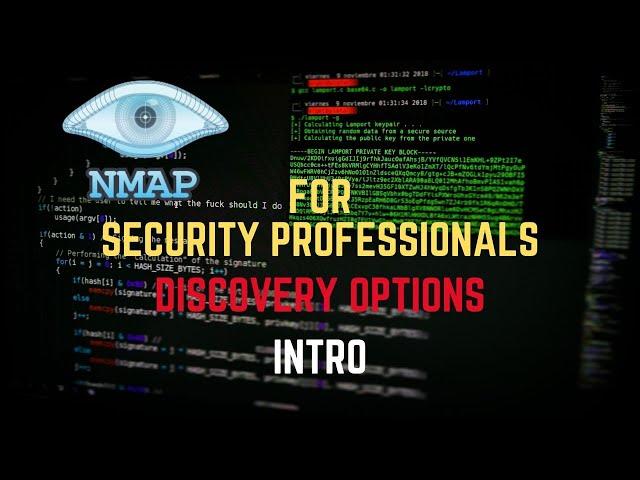 Nmap Tutorial for Security Professionals | Target Discovery Commands Intro