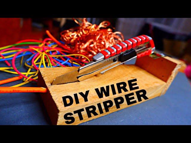 Don't buy a Wire STRIPPER, do it yourself in 5 minutes.