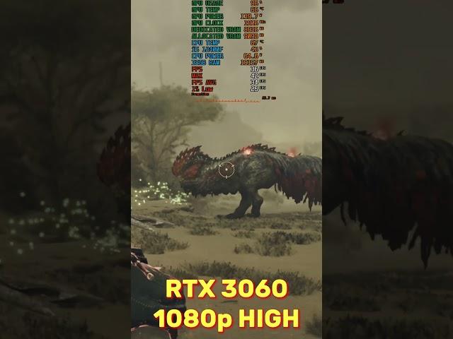 Monster Hunter Wilds RTX 3060 & i5 12400F 1080p HIGH