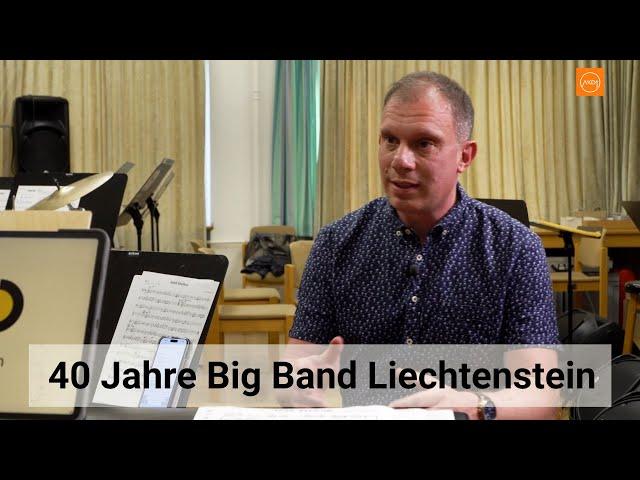 TV Rheintal: "Rheinschauen" mit Andreas Krättli zu Gast bei der Big Band Liechtenstein