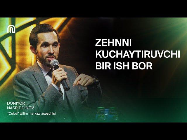 Zehnni kuchaytiradigan bir ish bor undan zoʻrini bilmayman