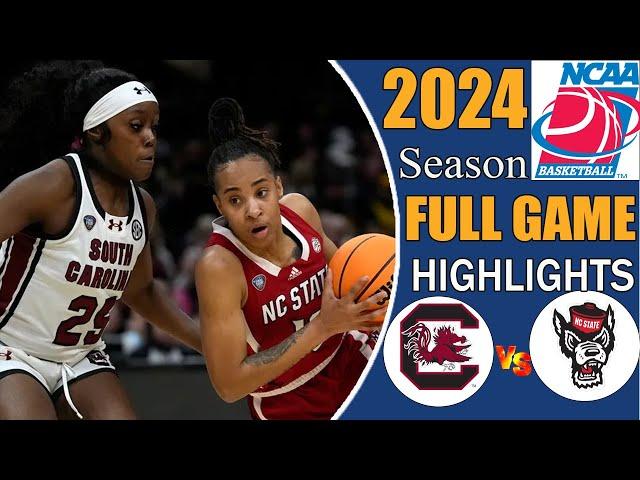 South Carolina vs NC State Women's Basketball  Full Game Final  Nov 10,2024 | College basketball