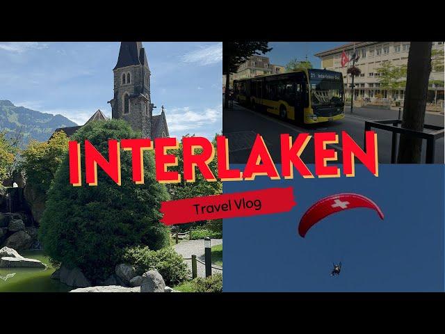 Interlaken Switzerland 4K | Top tourist destination - Swiss Town