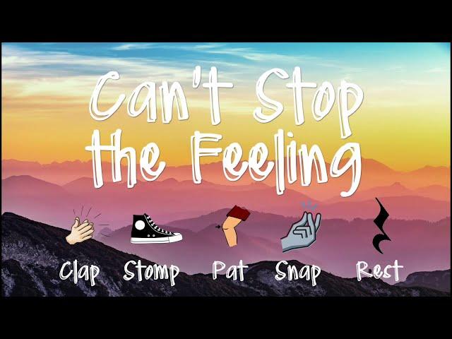 Body Percussion - Can't Stop the Feeling`
