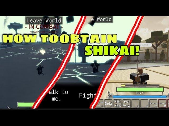 How To Obtain / Awaken Your Shikai *FAST*! Roblox Soul War