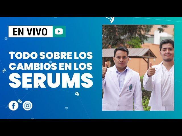  EN VIVO #MinsaTeResponde |  Hoy hablaremos todo sobre los cambios en los SERUMS.
